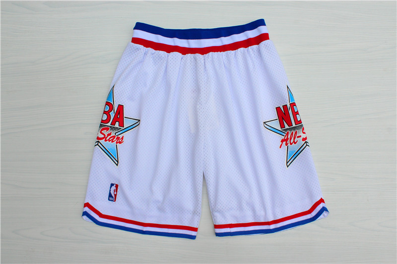 Men 1992 NBA All Star white shorts
